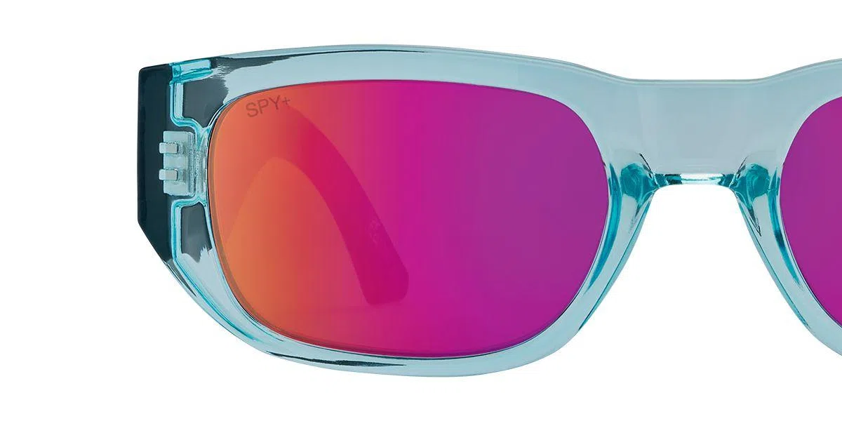 SpyOptic 670000 Sunglasses - Translucent Red Matte Black - view 40